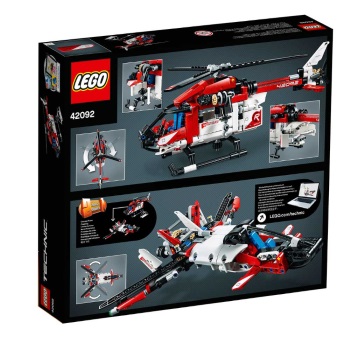 Lego set Technic rescue helicopter LE42092-4